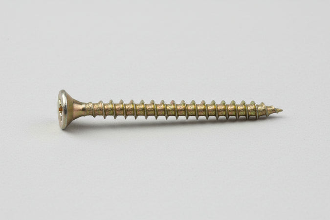 Viti Truciolare Tsp Cava Pz Int. Filettata In Acciaio Zincato Giallo- - Ø Mm.5X25 - 500 Pezzi Ambrovit