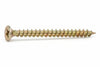 Viti Truciolare Tsp Cava Pz Int. Filettata In Acciaio Zincato Giallo- - Ø Mm.5X35 - 200 Pezzi Ambrovit