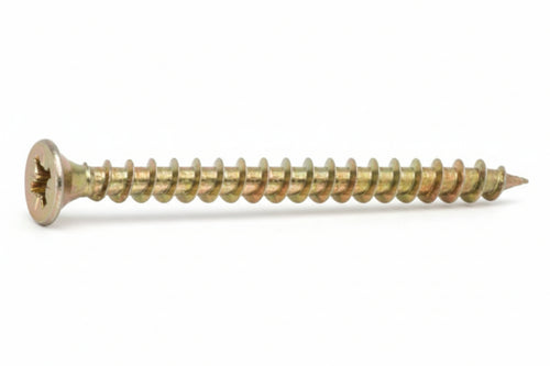 Viti Truciolare Tsp Cava Pz Int. Filettata In Acciaio Zincato Giallo- - Ø Mm.5X35 - 200 Pezzi Ambrovit