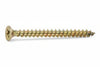 Viti Truciolare Tsp Cava Pz Int. Filettata In Acciaio Zincato Giallo- - Ø Mm.5X60 - 200 Pezzi Ambrovit