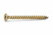 Viti Truciolare Tsp Cava Pz Int. Filettata In Acciaio Zincato Giallo- - Ø Mm.6X60 - 200 Pezzi Ambrovit