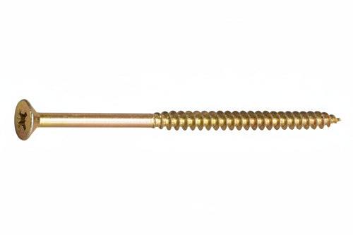Viti Truciolare Tsp Cava Pz Parz. Filettata In Acciaio Zincato Giallo- - Ø Mm.4,5X70 - 200 Pezzi Ambrovit