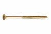Viti Truciolare Tsp Cava Pz Parz. Filettata In Acciaio Zincato Giallo- - Ø Mm.6X180 - 100 Pezzi Ambrovit