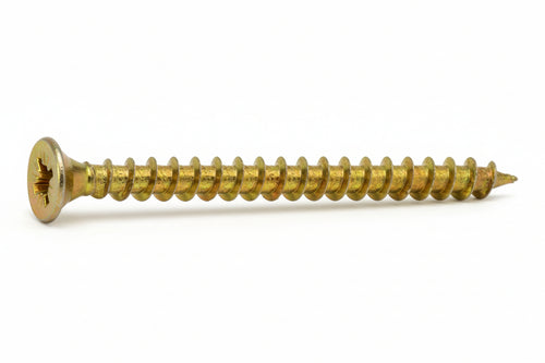 Vite Truciolare Tsp Cava Pz Interamente Filettata In Acciaio Ottonato- - Ø Mm.2,5X30 - 1000 Pezzi Ambrovit