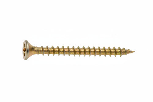 Vite Truciolare Tsp Cava Pz Interamente Filettata In Acciaio Ottonato- - Ø Mm.3,0X16 - 1000 Pezzi Ambrovit