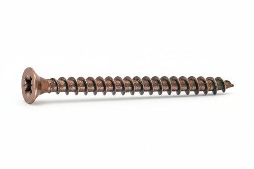 Vite Truciolare Tsp Cava Pz Interamente Filettata In Acciaio Bronzato- - Ø Mm.2,5X18 - 1000 Pezzi Ambrovit