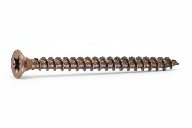 Vite Truciolare Tsp Cava Pz Interamente Filettata In Acciaio Bronzato- - Ø Mm.2,5X25 - 1000 Pezzi Ambrovit