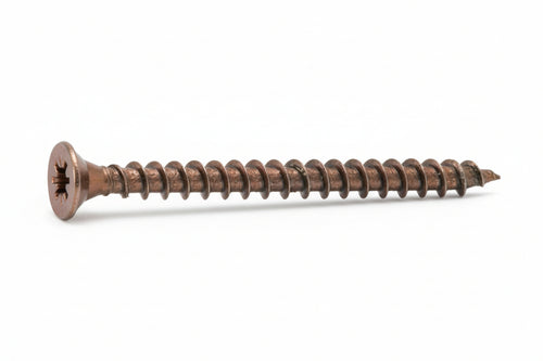 Vite Truciolare Tsp Cava Pz Interamente Filettata In Acciaio Bronzato- - Ø Mm.3,0X25 - 500 Pezzi Ambrovit