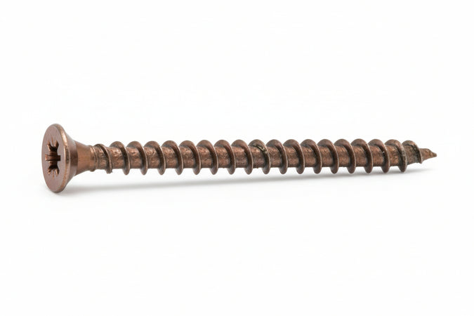 Vite Truciolare Tsp Cava Pz Interamente Filettata In Acciaio Bronzato- - Ø Mm.3,0X25 - 500 Pezzi Ambrovit