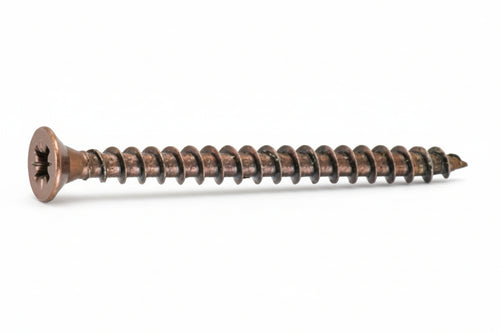 Vite Truciolare Tsp Cava Pz Interamente Filettata In Acciaio Bronzato- - Ø Mm.3,0X35 - 500 Pezzi Ambrovit