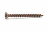 Vite Truciolare Tsp Cava Pz Interamente Filettata In Acciaio Bronzato- - Ø Mm.3,0X40 - 500 Pezzi Ambrovit