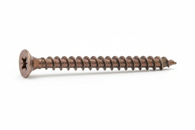 Vite Truciolare Tsp Cava Pz Interamente Filettata In Acciaio Bronzato- - Ø Mm.3,0X40 - 500 Pezzi Ambrovit