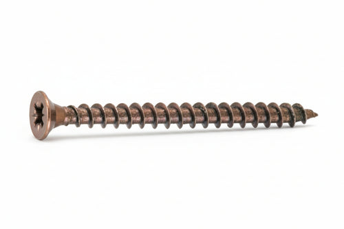 Vite Truciolare Tsp Cava Pz Interamente Filettata In Acciaio Bronzato- - Ø Mm.3,5X12 - 1000 Pezzi Ambrovit