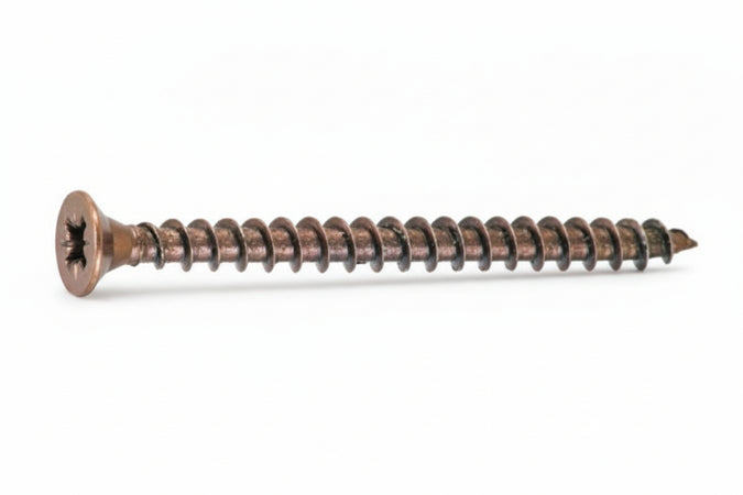 Vite Truciolare Tsp Cava Pz Interamente Filettata In Acciaio Bronzato- - Ø Mm.3,5X16 - 1000 Pezzi Ambrovit