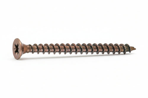 Vite Truciolare Tsp Cava Pz Interamente Filettata In Acciaio Bronzato- - Ø Mm.3,5X25 - 500 Pezzi Ambrovit