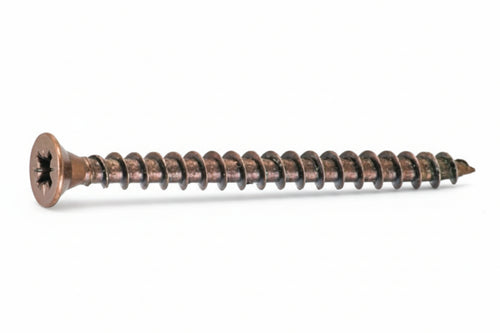Vite Truciolare Tsp Cava Pz Interamente Filettata In Acciaio Bronzato- - Ø Mm.3,5X45 - 200 Pezzi Ambrovit