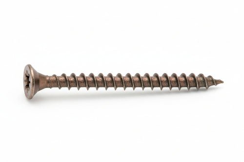 Vite Truciolare Tsp Cava Pz Interamente Filettata In Acciaio Bronzato- - Ø Mm.4,0X25 - 500 Pezzi Ambrovit