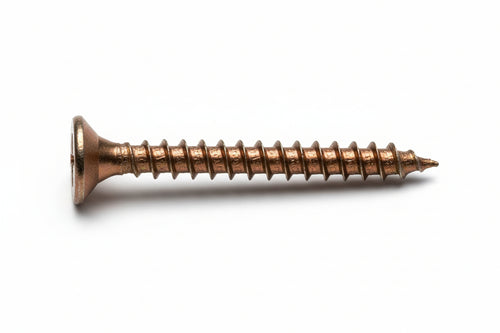 Vite Truciolare Tsp Cava Pz Interamente Filettata In Acciaio Bronzato- - Ø Mm.4,0X30 - 500 Pezzi Ambrovit