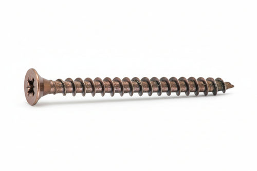 Vite Truciolare Tsp Cava Pz Interamente Filettata In Acciaio Bronzato- - Ø Mm.4,0X50 - 200 Pezzi Ambrovit