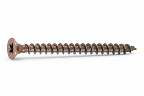 Vite Truciolare Tsp Cava Pz Interamente Filettata In Acciaio Bronzato- - Ø Mm.4,5X35 - 200 Pezzi Ambrovit