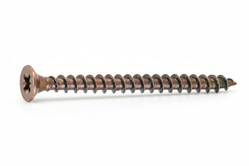 Vite Truciolare Tsp Cava Pz Interamente Filettata In Acciaio Bronzato- - Ø Mm.4,5X45 - 200 Pezzi Ambrovit