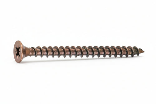 Vite Truciolare Tsp Cava Pz Interamente Filettata In Acciaio Bronzato- - Ø Mm.5,0X30 - 200 Pezzi Ambrovit