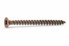 Vite Truciolare Tsp Cava Pz Interamente Filettata In Acciaio Bronzato- - Ø Mm.5,0X40 - 200 Pezzi Ambrovit