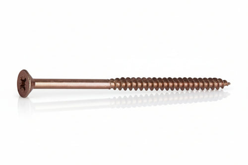 Vite Truciolare Tsp Cava Pz Parzialmente Filettata In Acciaio Bronzato- - Ø Mm.4,0X70 - 200 Pezzi Ambrovit