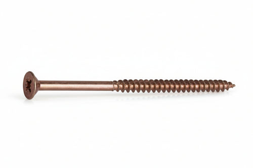 Vite Truciolare Tsp Cava Pz Parzialmente Filettata In Acciaio Bronzato- - Ø Mm.5,0X70 - 200 Pezzi Ambrovit
