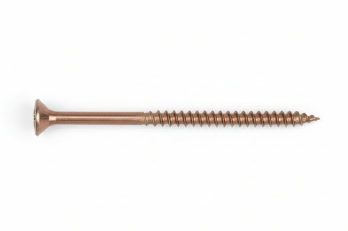 Vite Truciolare Tsp Cava Pz Parzialmente Filettata In Acciaio Bronzato- - Ø Mm.6,0X70 - 200 Pezzi Ambrovit