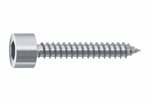 Vite Autofilettante Tcce In Acciaio Zincato Bianco- - Ø Mm.4,8X50 - 200 Pezzi Ambrovit
