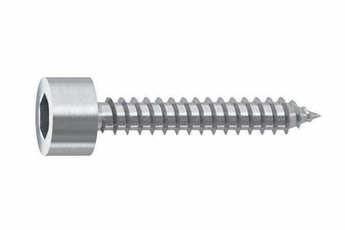 Vite Autofilettante Tcce In Acciaio Zincato Bianco- - Ø Mm.4,8X60 - 200 Pezzi Ambrovit