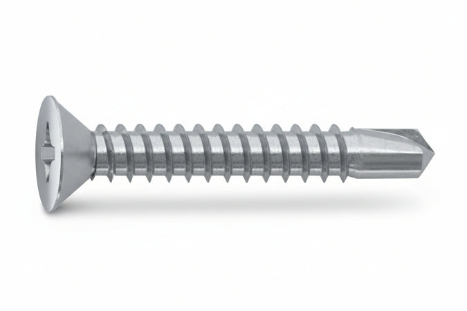 Vite Autoperforante Tsp Cava Ph In Acciaio Zincato Bianco- - Ø Mm.4,8X32 - 500 Pezzi Ambrovit