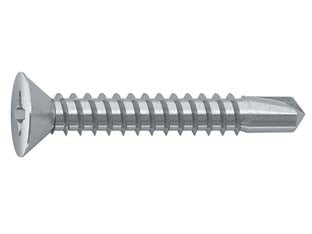 Vite Autoperforante Tsp Cava Ph In Acciaio Zincato Bianco- - Ø Mm.4,8X50 - 200 Pezzi Ambrovit