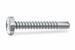 Vite Autoperforante Tc Cava Ph In Acciaio Zincato Bianco- - Ø Mm.3,9X25 - 1000 Pezzi Ambrovit