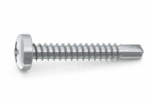 Vite Autoperforante Tc Cava Ph In Acciaio Zincato Bianco- - Ø Mm.3,9X32 - 500 Pezzi Ambrovit