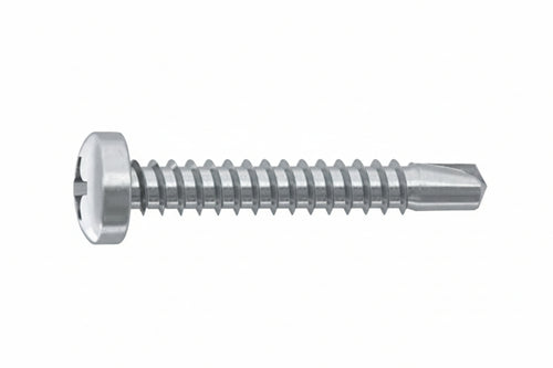 Vite Autoperforante Tc Cava Ph In Acciaio Zincato Bianco- - Ø Mm.4,2X22 - 1000 Pezzi Ambrovit