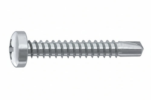 Vite Autoperforante Tc Cava Ph In Acciaio Zincato Bianco- - Ø Mm.4,2X32 - 500 Pezzi Ambrovit
