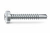 Vite Autoperforante Tc Cava Ph In Acciaio Zincato Bianco- - Ø Mm.4,8X25 - 500 Pezzi Ambrovit