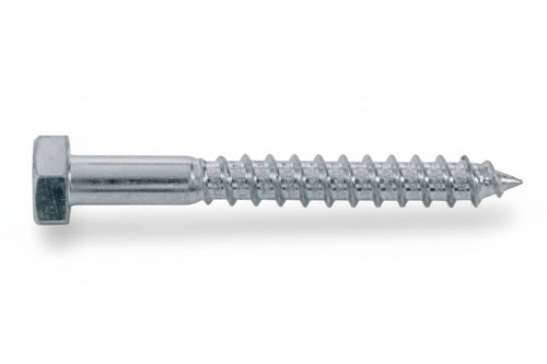 Vite Tirafondi Per Legno Classe 4.8 Din-571 Uni-704- - Ø Mm.6X30 - 100 Pezzi Ambrovit