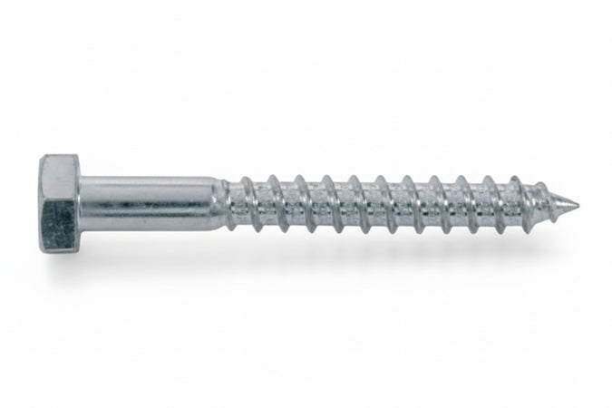 Vite Tirafondi Per Legno Classe 4.8 Din-571 Uni-704- - Ø Mm.6X60 - 100 Pezzi Ambrovit