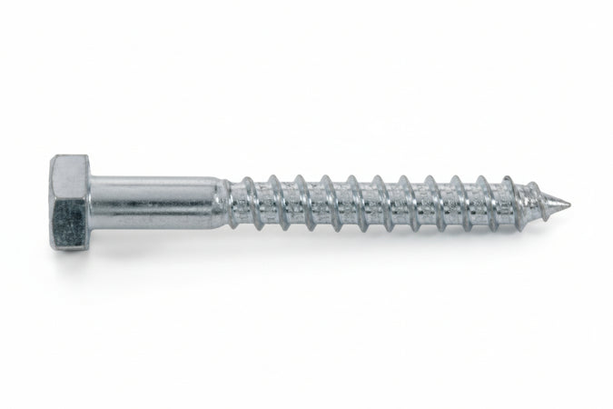 Vite Tirafondi Per Legno Classe 4.8 Din-571 Uni-704- - Ø Mm.6X80 - 100 Pezzi Ambrovit
