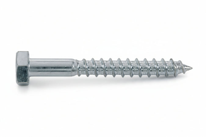 Vite Tirafondi Per Legno Classe 4.8 Din-571 Uni-704- - Ø Mm.8X50 - 100 Pezzi Ambrovit