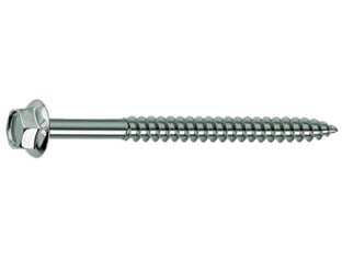 Vite Tirafondi Per Legno Testa Esagono- - Ø Mm.6X80 - 100 Pezzi Ambrovit