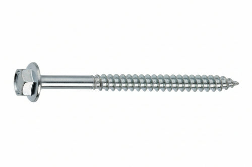 Vite Tirafondi Per Legno Testa Esagono- - Ø Mm. 6X130 - 100 Pezzi Ambrovit