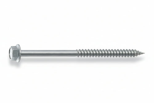 Vite Tirafondi Per Legno Testa Esagono- - Ø Mm.6,5X50 - 200 Pezzi Ambrovit