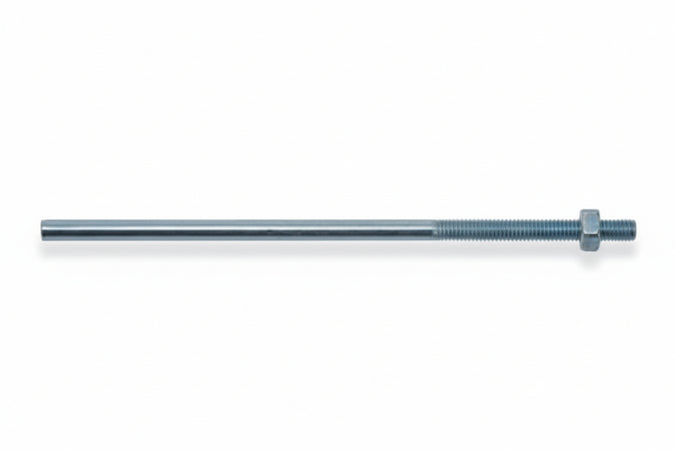 Barrette Filettate Con Dado- - Ø Mm.6 Ma X300 - 100 Pezzi