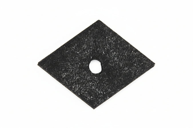 Rondella A Rombo In Ruberoide Rg- - Mm.27X27 - 100 Pezzi Friulsider