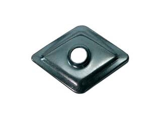 Rondella A Rombo In Ferro Zincato- - Mm.30X30 - 200 Pezzi