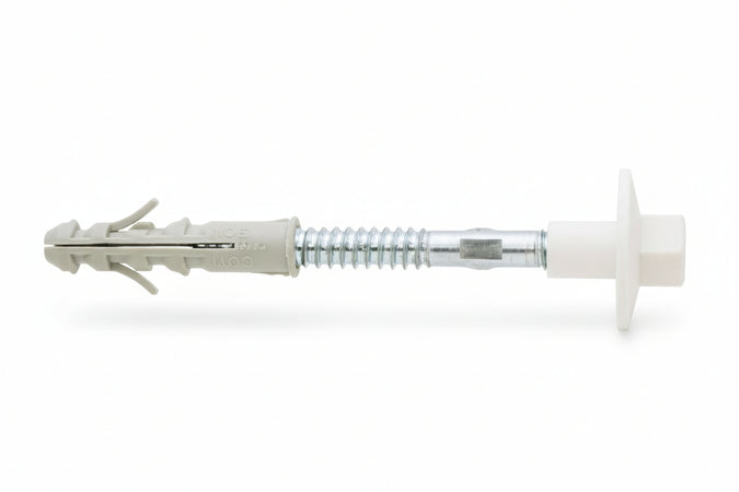 Tassello Per Fissaggio Lavabi E Sanitari Fl In Buste Da Pz.2- - Ø Tassello Mm. 14X80 Vite Ø M10X140 - 5 Busta Friulsider